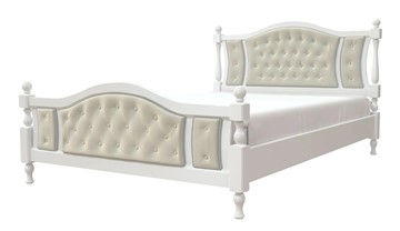 Кровать спальная Жасмин (Белый античный) 160х200 в Саранске
