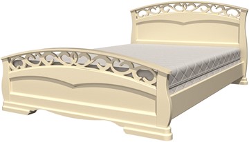 Кровать 1.5-спальная Грация-1 (слоновая кость) 140х200 в Саранске