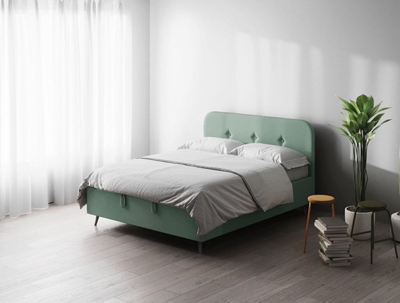 Полутороспальная кровать Jazz 1400х1900 с подъёмным механизмом в Саранске - изображение