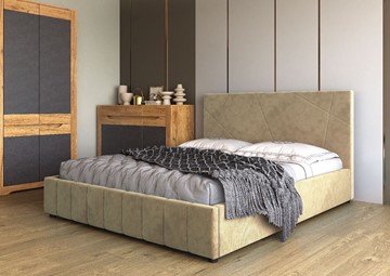 Кровать в спальню Нельсон Абстракция 120х200 (вариант 3) без основания в Саранске - предосмотр 1