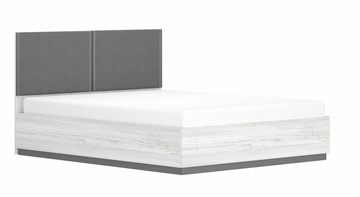 Кровать с подъемным механизмом полутороспальная Винтер-14, винтерберг/темно-серый/спейс графит в Саранске