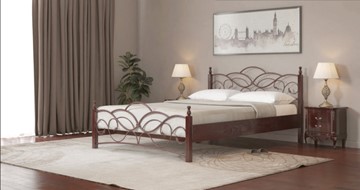 Полуторная кровать Марго 140*190 с основанием в Саранске