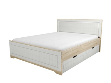 Кровать спальная с ящиками НМ 040.34 Оливия Дуб Сонома в Саранске