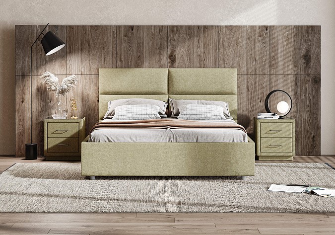 Двуспальная кровать Omega 180х190 с основанием в Саранске - изображение 1