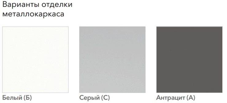 Комплект офисной мебели А4 (металлокаркас QUATTRO) белый премиум / металлокаркас белый в Саранске - изображение 4