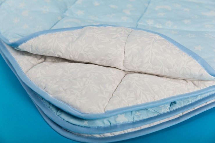 Одеяло всесезонное полутороспальное Хлопок &  Хлопок в Саранске - изображение 1