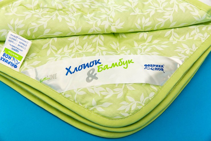 Одеяло лёгкое полутороспальное Хлопок & Бамбук в Саранске - изображение 1