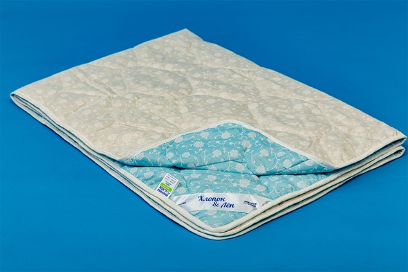 Одеяло легкое двуспальное Хлопок &  Лен в Саранске - изображение