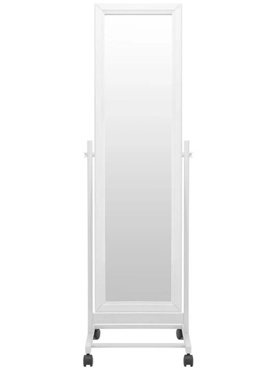 Напольное зеркало в спальню BeautyStyle 27 (135х42,5см) Белое в Саранске - изображение 1
