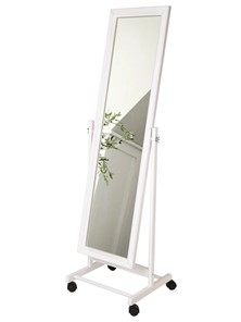 Напольное зеркало в спальню BeautyStyle 27 (135х42,5см) Белое в Саранске - предосмотр 6