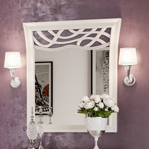 Зеркало в спальню Джулия ППУ (Белый) ЛД 695.080.000 в Саранске