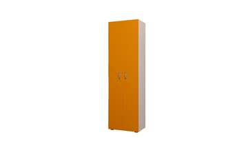 Двухдверный детский шкаф 600 ДО Млечный дуб, Оранжевый в Саранске - предосмотр
