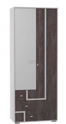 Шкаф распашной Омега - 16, для одежды и белья в Саранске - изображение