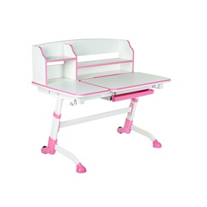 Детский стол-трансформер Amare II Pink с надстройкой в Саранске - предосмотр