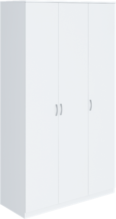 Распашной шкаф Осло М01 (Белый) в Саранске - изображение
