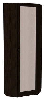 Шкаф 402 угловой со штангой, цвет Венге в Саранске - изображение