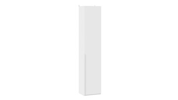 Шкаф для белья Порто (366) СМ-393.07.211 (Белый жемчуг/Белый софт) в Саранске