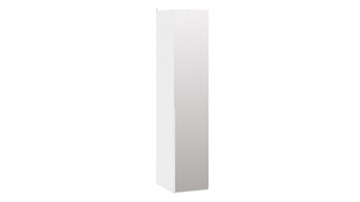 Шкаф с 1 зеркальной дверью Порто (580) СМ-393.07.002 (Белый жемчуг/Белый жемчуг) в Саранске