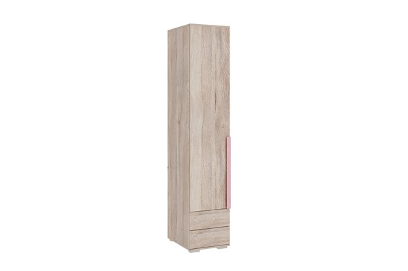 Шкаф одностворчатый Лайк 54.01, дуб мария/роуз в Саранске - изображение