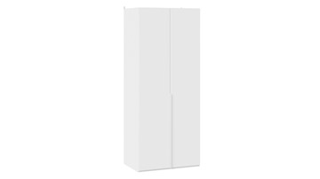 Шкаф с 2 глухими дверями Порто (580) СМ-393.07.003 (Белый жемчуг/Белый софт) в Саранске