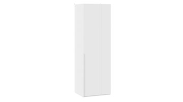 Шкаф угловой с 1 глухой дверью Порто (580) СМ-393.07.006 (Белый жемчуг/Белый софт) в Саранске