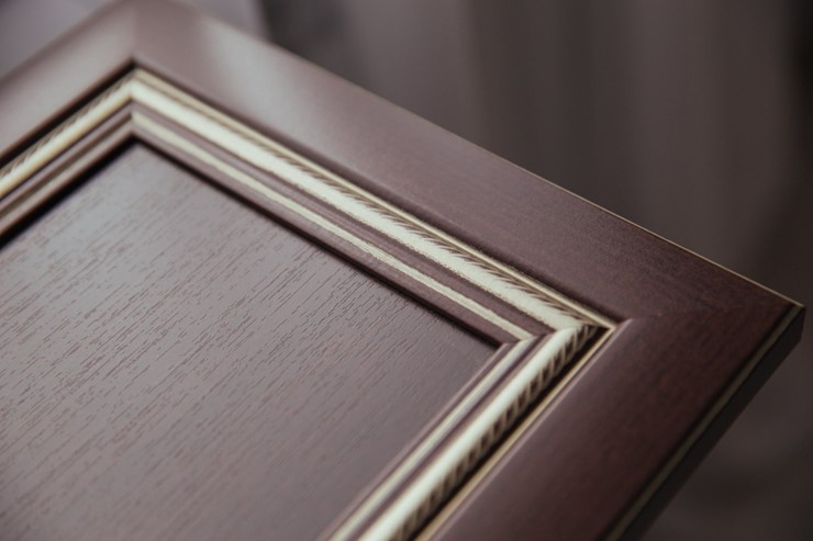 Угловой шкаф-стеллаж Беатрис М14 правый (Орех Гепланкт) в Саранске - изображение 1