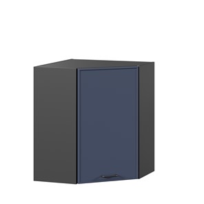Шкаф кухонный угловой Индиго ЛД 298.610.000.158, Чёрный/Тёмно-синий в Саранске