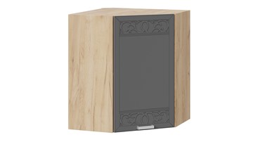 Угловой шкаф на кухню Долорес 1В6У (Дуб крафт золотой/Титан) в Саранске