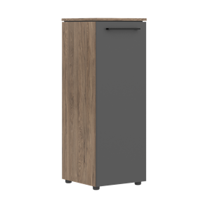Средний шкаф колонна с глухой дверью MORRIS TREND Антрацит/Кария Пальмира MMC 42.1 (429х423х821) в Саранске