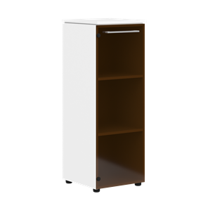 Шкаф колонна MORRIS Дуб Базель/Белый MMC 42 (429х423х1188) в Саранске