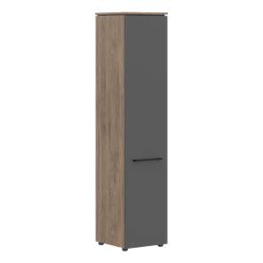 Колонна с  глухой дверью высокая MORRIS TREND Антрацит/Кария Пальмира MHC 42.1 (429х423х1956) в Саранске