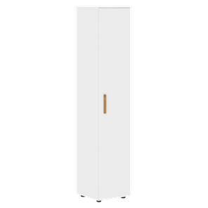 Шкаф колонна высокий с глухой дверью FORTA Белый FHC 40.1 (L/R) (399х404х1965) в Саранске