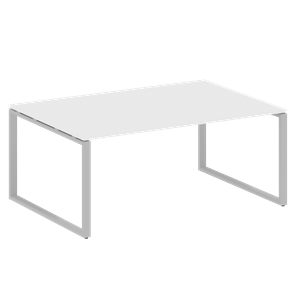 Стол для совещаний БО.ПРГ-1.5 (Серый/Белый) в Саранске