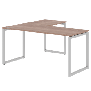 Письменный стол угловой правый XTEN-Q Дуб-сонома- серебро XQCT 1615 (R) (1600х1500х750) в Саранске