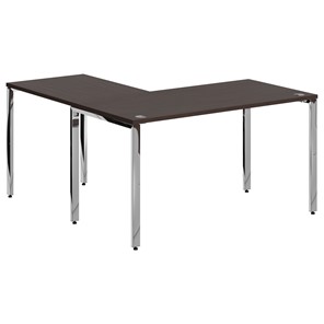 Письменный угловой  стол для персонала правый XTEN GLOSS Легно Темный  XGCT 1415.1 (R) (1400х1500х750) в Саранске