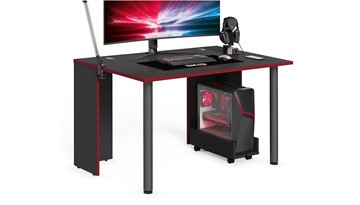 Компьютерный стол SKILLL SSTG 1385.1 , (1360x850x750), Антрацит/ Красный в Саранске
