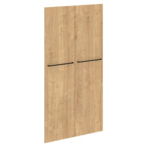 Дверь двойная  глухая средняя LOFTIS Дуб Бофорд LMD 40-2 (790х18х1470) в Саранске