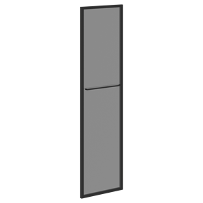 Дверь стеклянная в рамке левая LOFTIS Сосна Эдмонт LMRG 40 L (790х20х1470) в Саранске