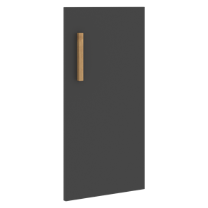 Низкая дверь для шкафа правая FORTA Черный Графит FLD 40-1(R) (396х18х766) в Саранске