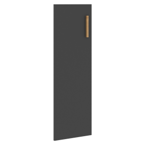 Дверь для шкафа средняя левая FORTA Черный Графит FMD40-1(L) (396х18х1164) в Саранске