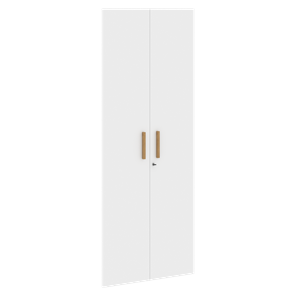 Высокие двери для шкафов с замком FORTA Белый FHD 40-2(Z)  (794х18х1932) в Саранске