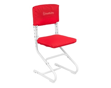 Набор чехлов на спинку и сиденье стула СУТ.01.040-01 Красный, ткань Оксфорд в Саранске