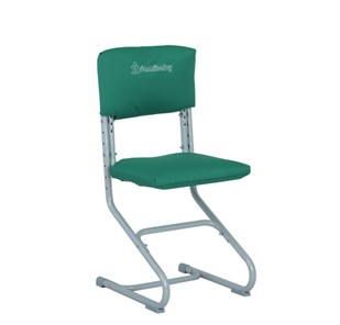Комплект чехлов на спинку и сиденье стула СУТ.01.040-01 Зеленый, ткань Оксфорд в Саранске