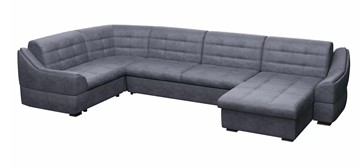 Большой диван с оттоманкой и креслом Антарес 1 ПДУ New в Саранске - предосмотр