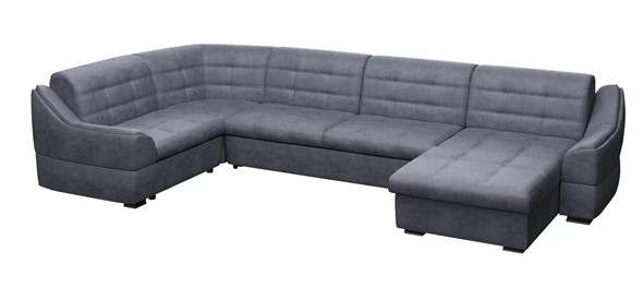 Большой диван с оттоманкой и креслом Антарес 1 ПДУ New в Саранске - изображение