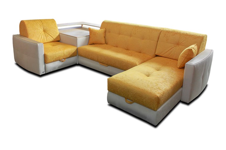 Большой П-образный диван Аккордеон-К 3350х1850 в Саранске заказать недорогов интернет-магазине - Дом Диванов