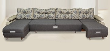 П-образный диван Престиж-15 микс в Саранске - предосмотр 1