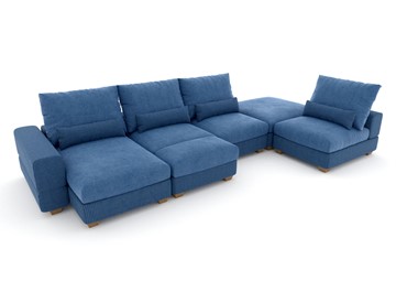 П-образный диван V-10-M П (П1+Д4+Д2+УС+ПС), Memory foam в Саранске