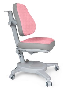 Кресло детское Mealux Onyx (Y-110) G + DPG  - серое + чехол розовый с серыми вставками в Саранске