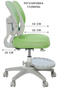 Кресло Holto-22 зеленое в Саранске - предосмотр 3